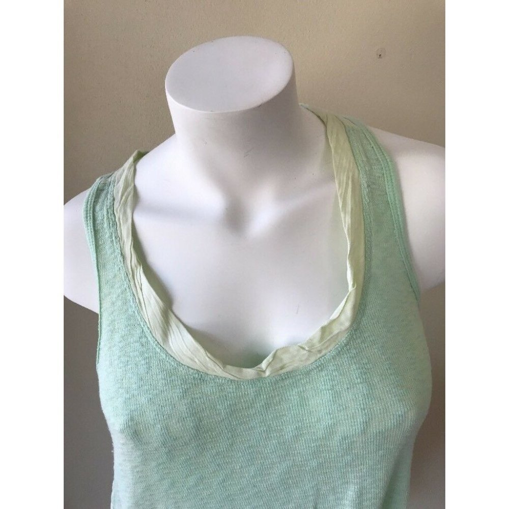 Anthropologie Left of Center Womens Sz M Mint - Picture 2 of 6